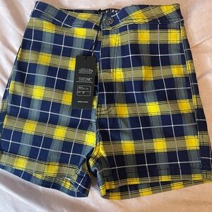 Plaid Shorts